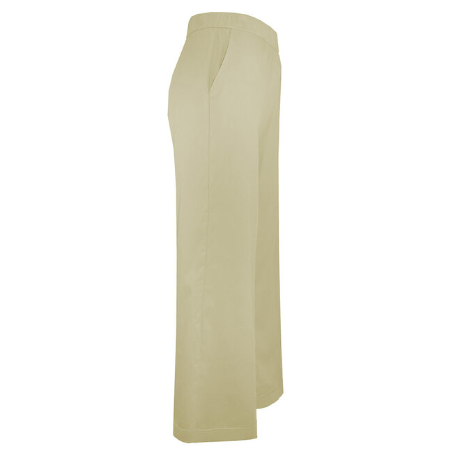 Broek Adelina brede pijp beige 979851 56