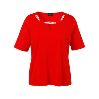 Via Appia Due Shirt Via Appia Due 1/2 mouw rood 2513711