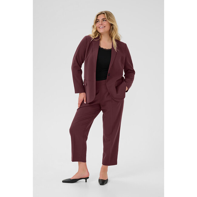 Blazer Kaffe Curve aubergine 10580933