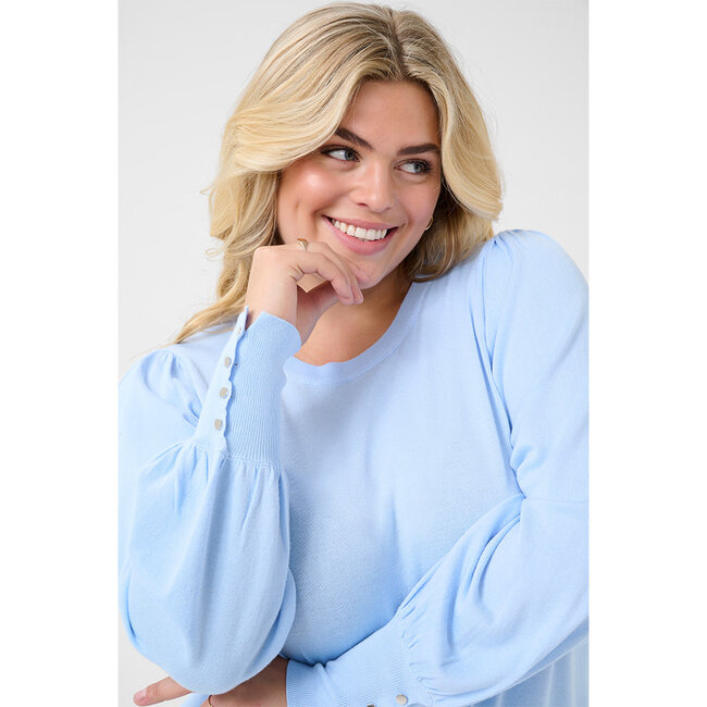 Pull Kaffe Curve L.blauw 10582915