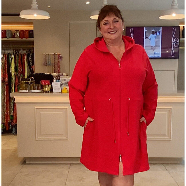 Badjas Comtessa rood 241401 23