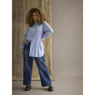 Zhenzi Broek brede pijp Zhenzi jeans 200958