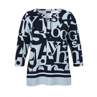 Via Appia Due Sweater 3/4 mouw Via Appia Due blauw 2514407