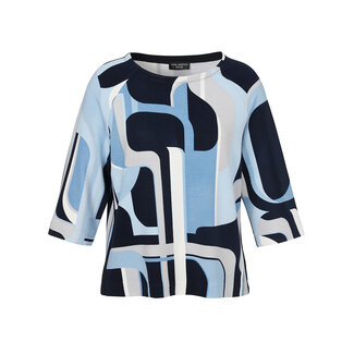 Via Appia Due Sweater 3/4 mouw Via Appia Due D.blauw multi 2514712