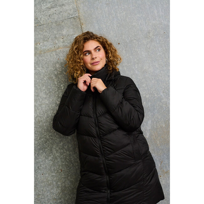 Jas Kaffe Curve zwart 10582480