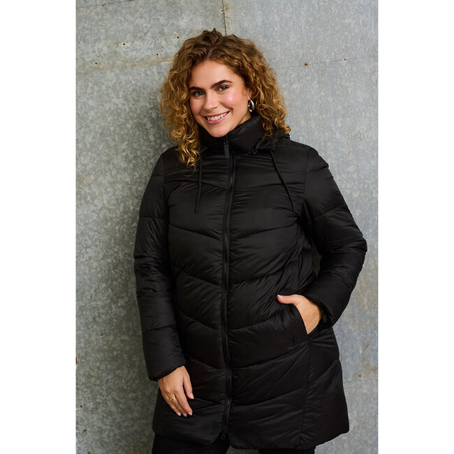 Jas Kaffe Curve zwart 10582480