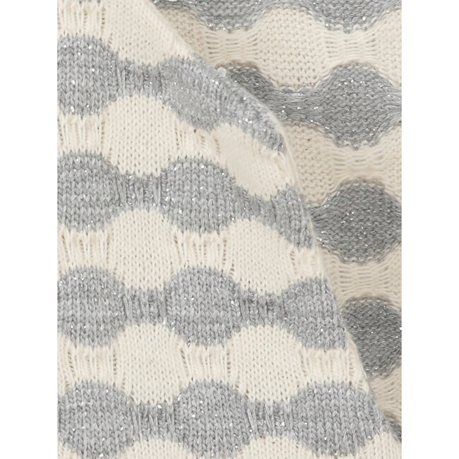 Pull Frapp creme met grijs 2554421