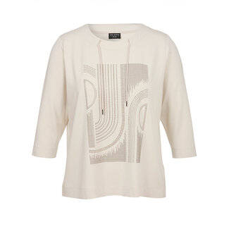 Via Appia Due Sweater 3/4 mouw Via Appia Due beige 2514424