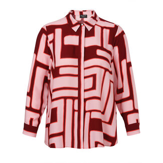 Via Appia Due Blouse Via Appia Due bordeaux multi 2514663