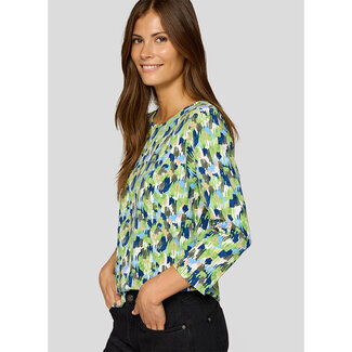 Rabe Shirt Rabe groen multicolor 55-111379