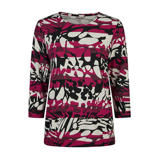 Barbara Lebek Shirt Barbara Lebek bordeaux multi 40650052