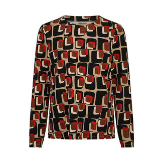 Barbara Lebek Sweater Barbara Lebek zwart multi 42640052