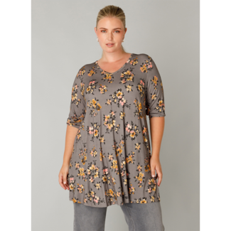 Yest Curve Tuniek Yest Curve grijs multi Ankaria A005976