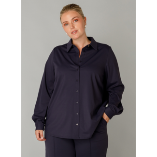 Yest Curve Blouse Yest Curve D.blauw Savanna A005702