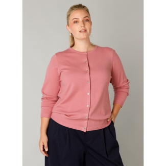 Yest Curve Cardigan Yest Curve rose Francine A005728
