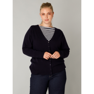 Yest Curve Vest Yest Curve D.blauw Frieda A005747