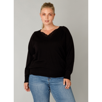 Yest Curve Blouse Yest Curve zwart Francesca A005727