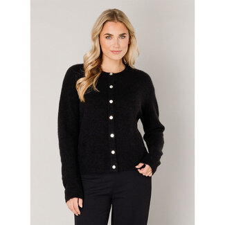 Base Level by Yest Cardigan Base Level zwart Yarah 6000122