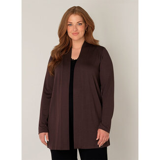 Base Level Curvy by Yesta Cardigan Base Level Curvy bruin Ayla 7000023
