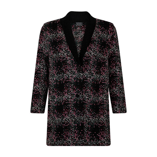 Vest Verpass zwart multicolor 8415