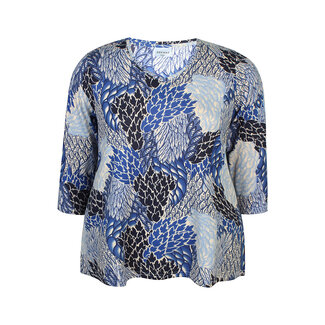 Zhenzi Blouse Zhenzi Blauw multicolor 200992