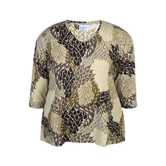Zhenzi Blouse Zhenzi groen multicolor 200992