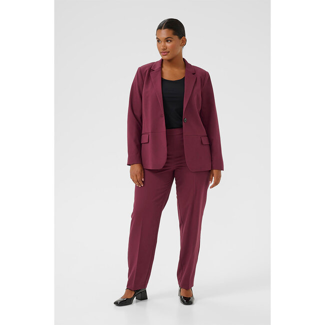 Blazer Kaffe Curve wijn rood 10580933