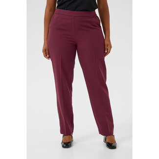 Kaffe Curve Broek Kaffe Curve wijn rood 10581088