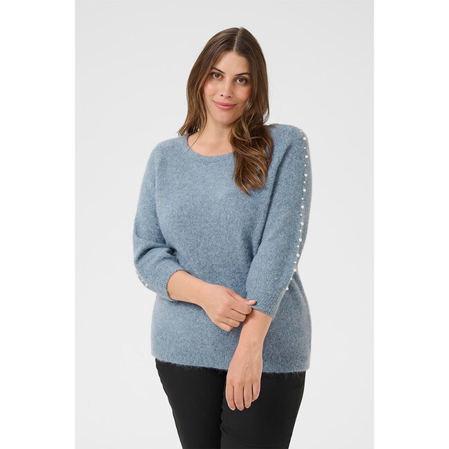 Pull Kaffe Curve blauw 10583703