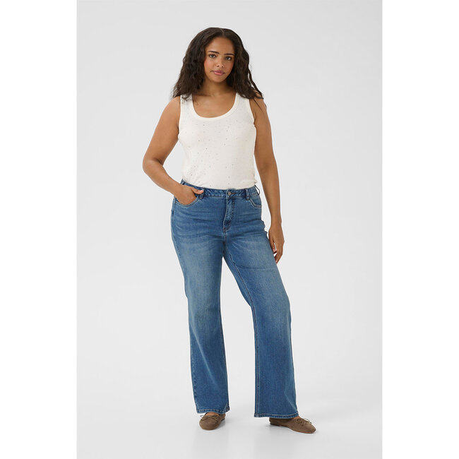 Broek bootcut  Kaffe Curve jeans 10583711