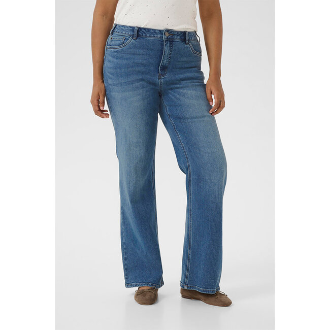 Broek bootcut  Kaffe Curve jeans 10583711