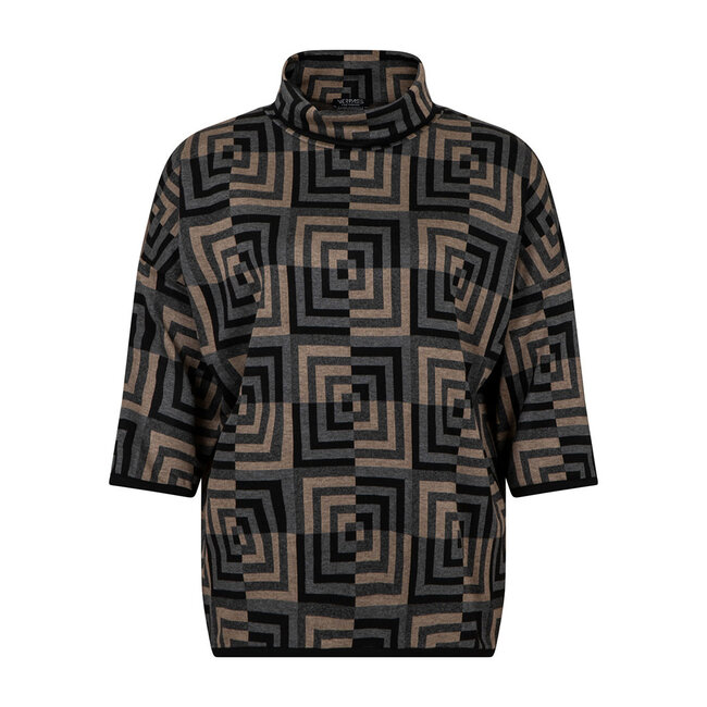 Pull Verpass zwart camel multicolor  3349