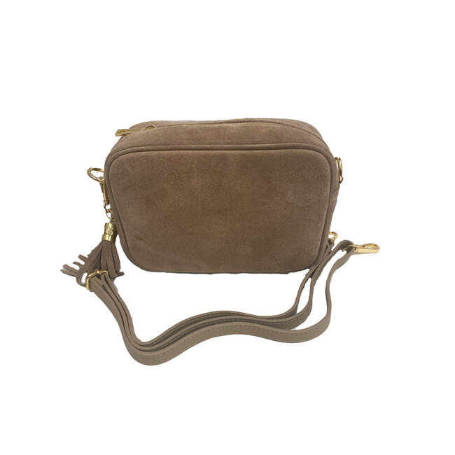 Handtas daim camel 43/90243