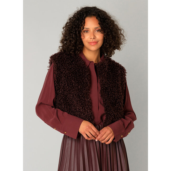 Bodywarmer Yest bordeaux Caroline 0005774