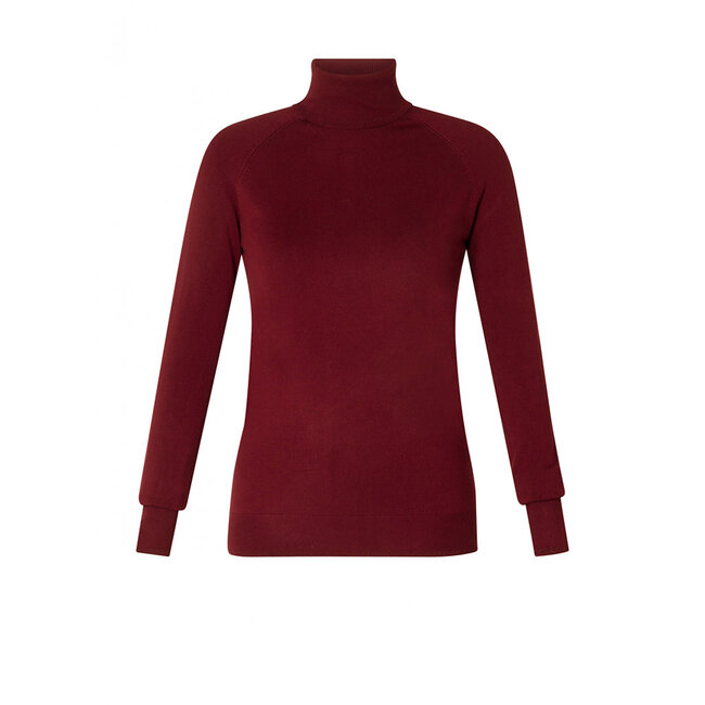 Pull rolkraag Yest bordeaux Ojasvini 0005822