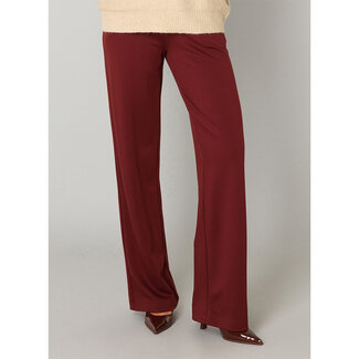 Yest Broek brede pijp Yest bordeaux Paloma 0005860