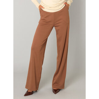 Yest Broek brede pijp Yest cognac Paloma 0005860