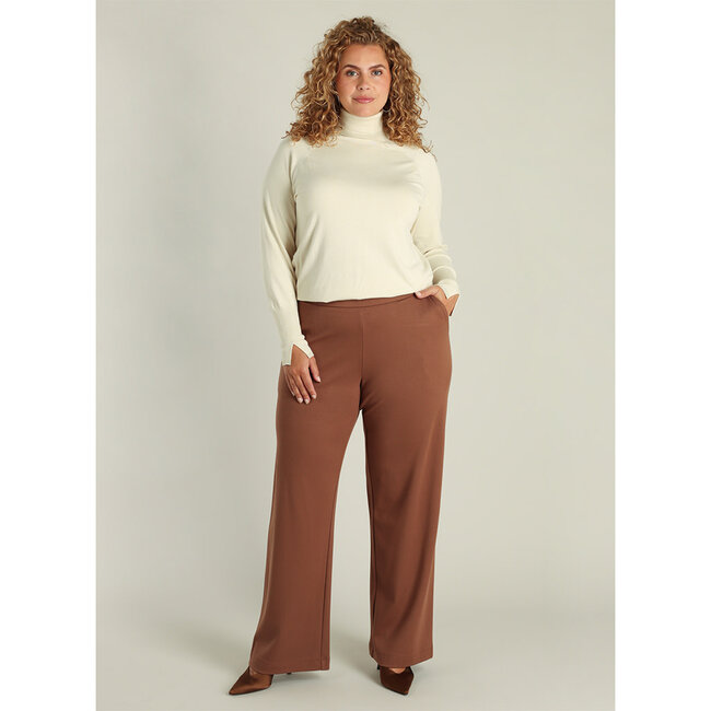 Broek Yest Curve cognac Nadeche A005860