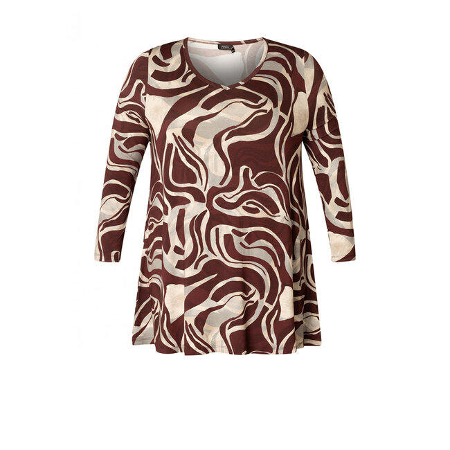 Tuniek Yest Curve bordeaux multi Ankaria A006004