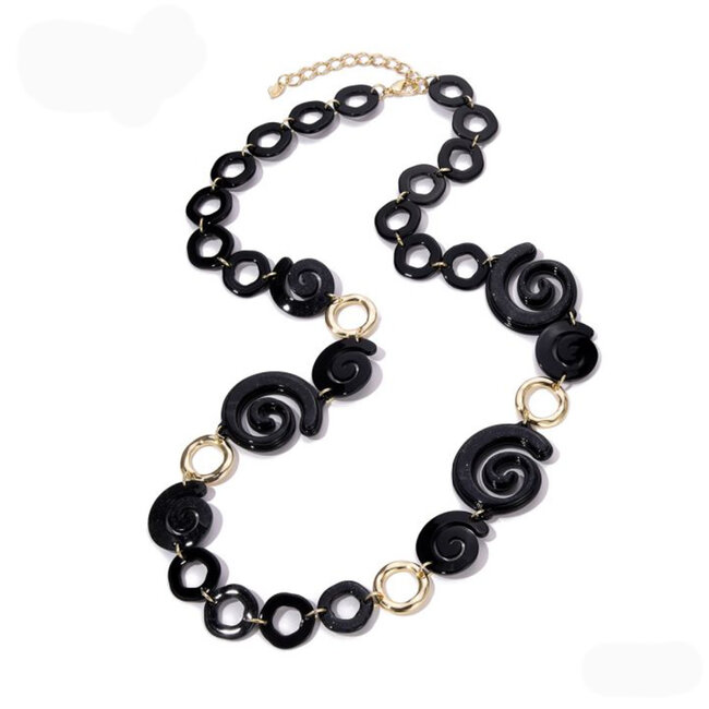 Halsketting zwart 101204302