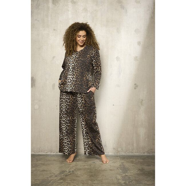 Broek Zhenzi leopart 201015