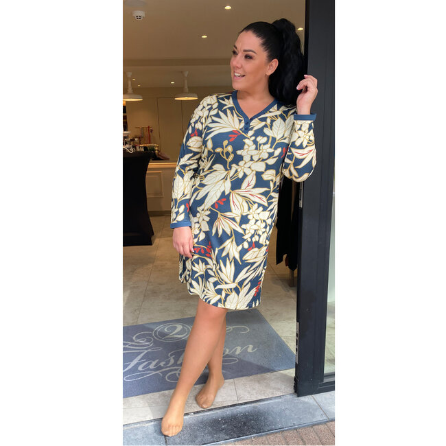 Slaapkleed Ascafa blauw multicolor  A2522118 413