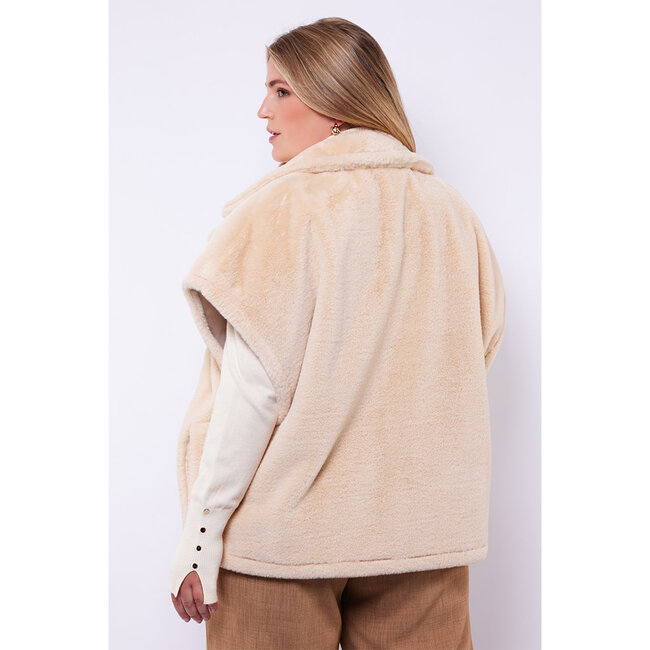 Gilet Exxcellent zand Sofie 25WZE27