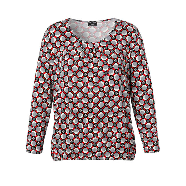 Shirt Via Appia Due rood multicolor 2525410 353