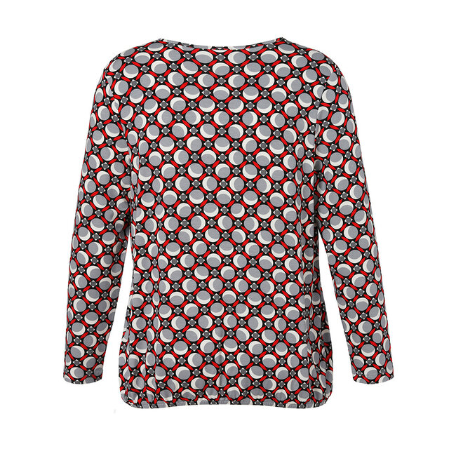 Shirt Via Appia Due rood multicolor 2525410 353