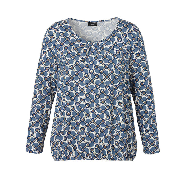 Shirt Via Appia Due blauw multicolor 2525410 843