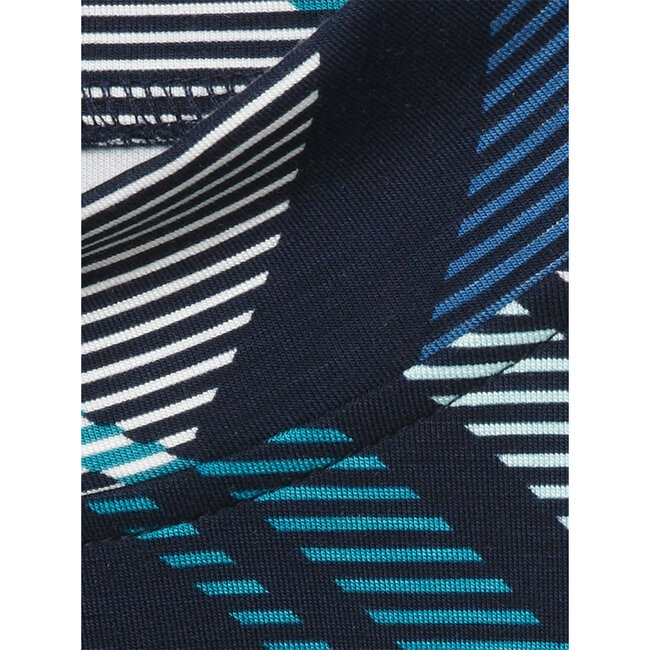 Sweater Via Appia Due blauw smaragd geruit 2525430