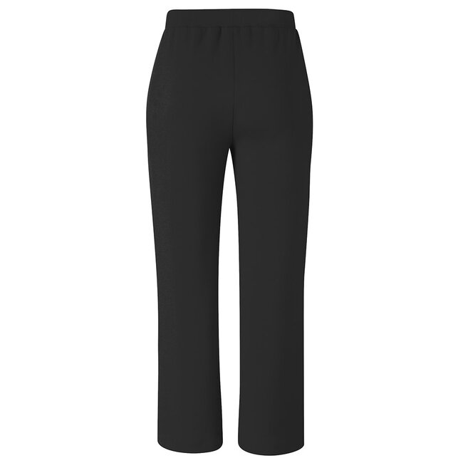Broek brede pijp Via Appia Due zwart 2525730 100