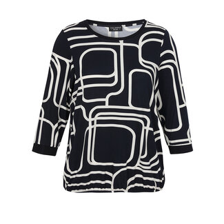 Via Appia Due Shirt Via Appia Due D.blauw creme 2515711