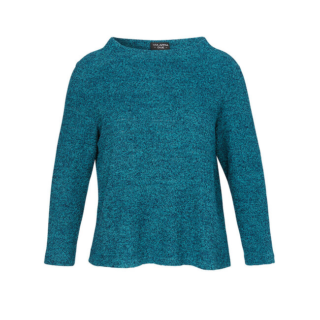 Sweater Via Appia Due smaragd D.blauw 2515767